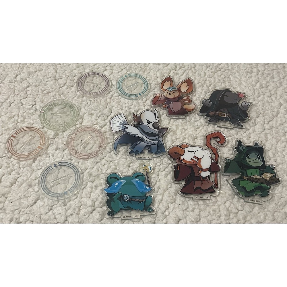 Command of Nature game acrylic standees Only